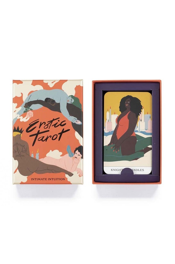 Lifestyle Τράπουλα home & lifestyle Erotic Tarot: Intimate Intuition by The Fickle Finger of Fate, English LKG143 πολύχρωμο