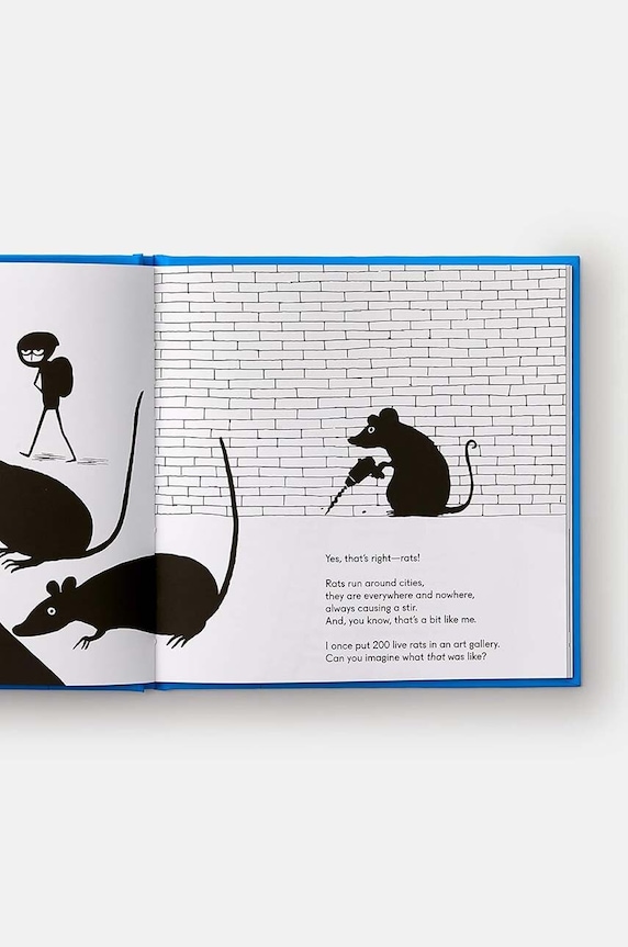 Книга home & lifestyle Banksy Graffitied Walls and Wasn't Sorry. by Fausto Gilberti, English барвистий PH1144