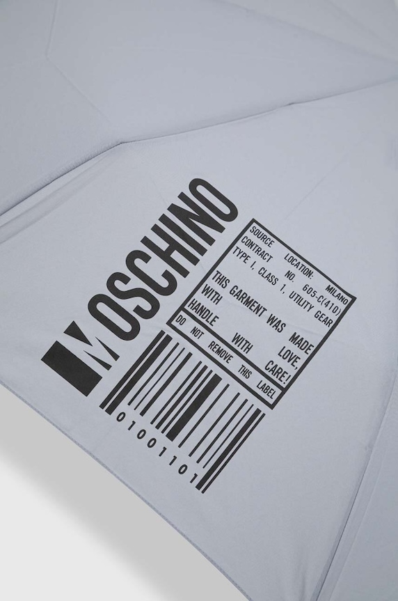 Dáždnik Moschino 8941.openclose sivá AA00
