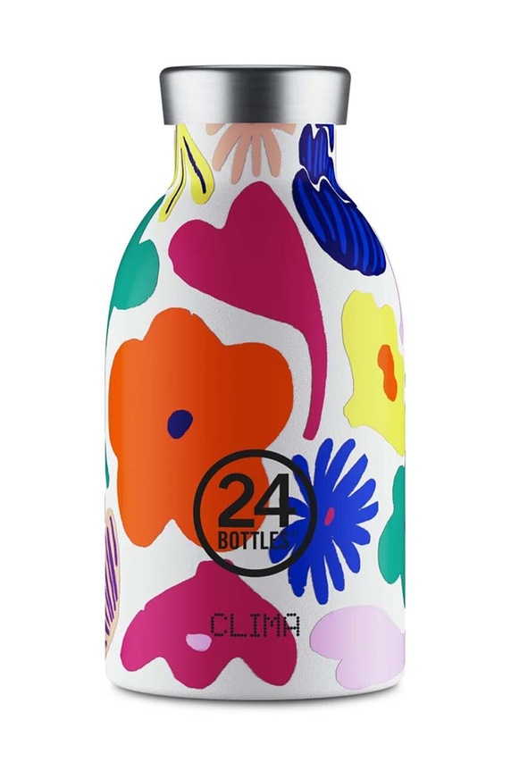 24bottles butelka termiczna Clima Bottle 330ml Acqua Fiorita multicolor Clima.Bttl.330.Acq.Fio