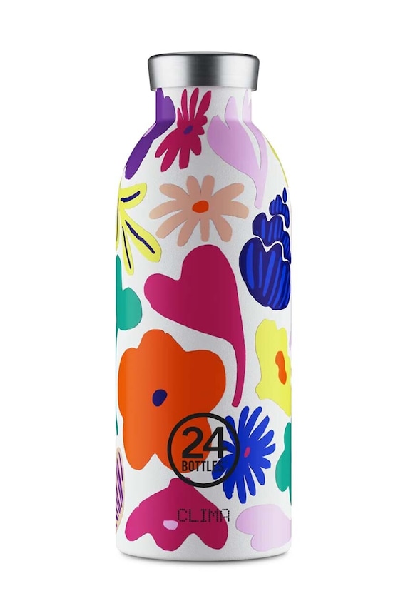 Fľaša 24bottles Clima Bottle 500ml Acqua Fiorita viacfarebná Clima.Bttl.050.Acq.Fio