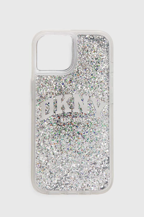 Etui za telefon Dkny iPhone 15 / 14 13 6.1" print crna DKHCP15SLBNAEK