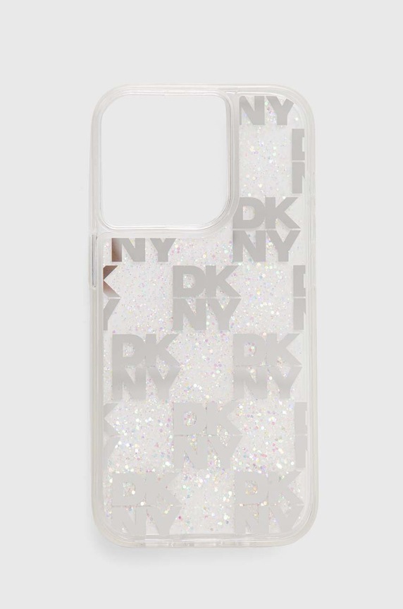 Dkny custodia per telefono iPhone 15 Pro custodia per telefono bianco DKHCP15LLCPEPT