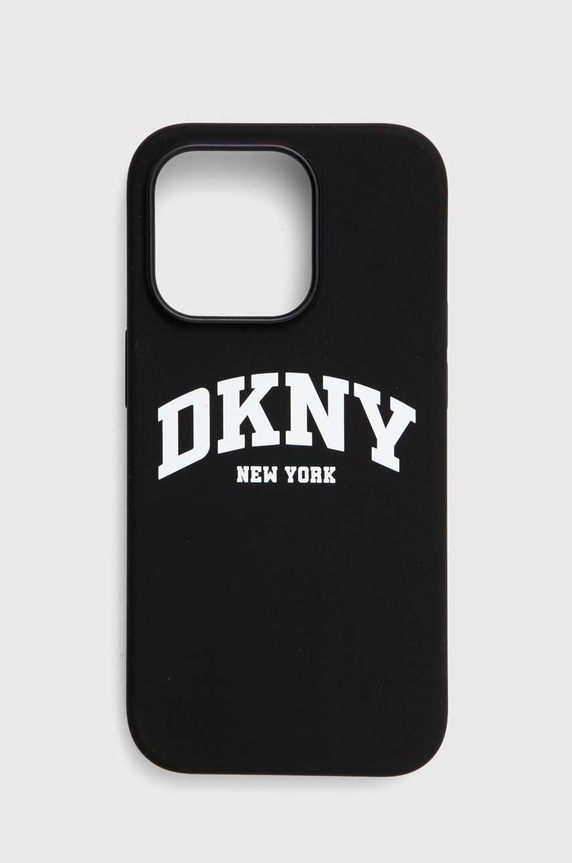 Etui za telefon Dkny iPhone 14 Pro 6.1" print crna DKHMP14LSNYACH