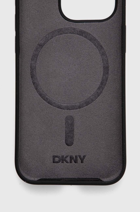 Puzdro na mobil Dkny iPhone 15 Pro 6.1" DKHMP15LSNYACH čierna AA00