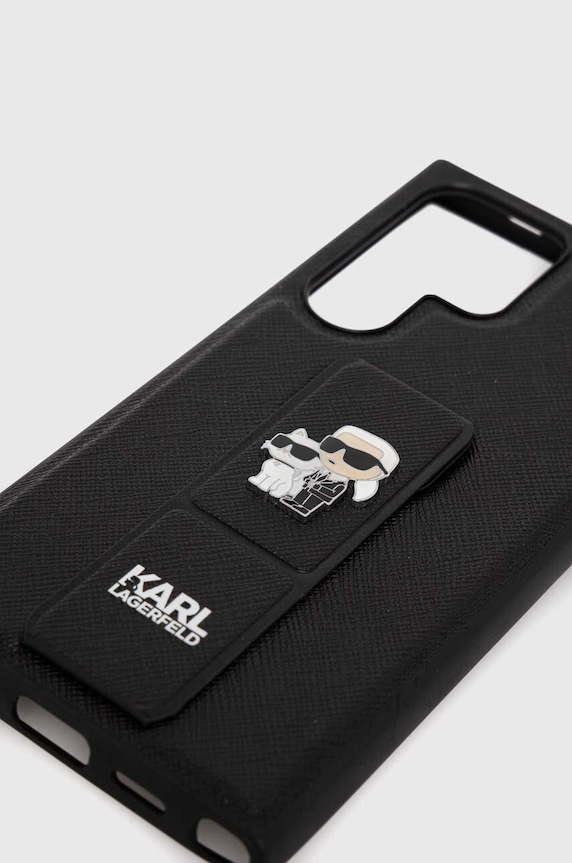 Doplňky Obal na telefon Karl Lagerfeld S24 Ultra S928 KLHCS24LGSAKCPK černá