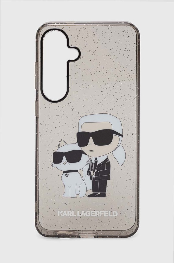 Puzdro na mobil Karl Lagerfeld Galaxy S24+ S926 potlač čierna KLHCS24MHNKCTGK