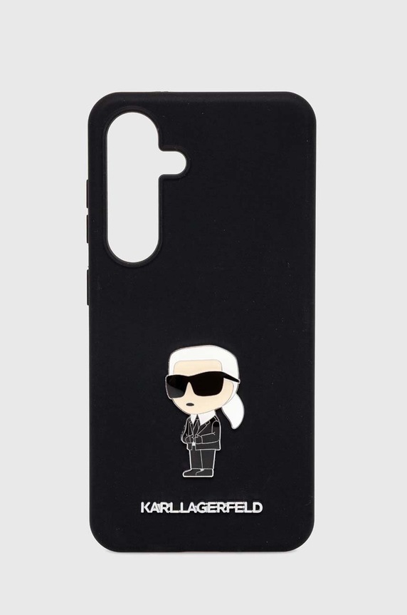 Θήκη κινητού Karl Lagerfeld Galaxy S24 για τηλέφωνο μαύρο KLHCS24SSMHKNPK