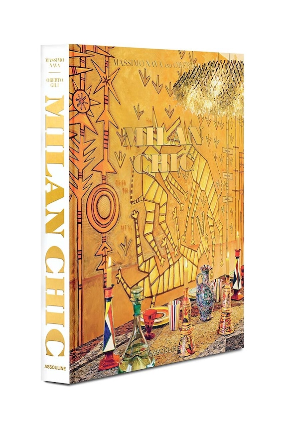 Assouline book Milan Chic by Massimo Nava, English 9781649801111 multicolor AA00