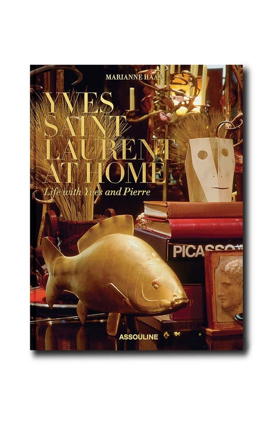 Assouline książka Yves Saint Laurent at Home, English multicolor 9781649801234