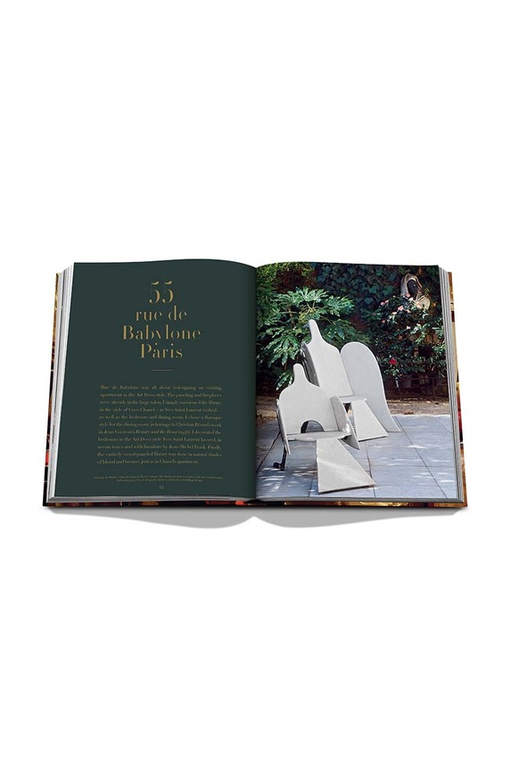 Assouline książka Yves Saint Laurent at Home, English 9781649801234 multicolor