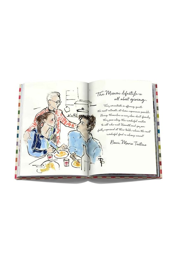 Βιβλίο Assouline The Missoni Family Cookbook by Francesco Maccapani Missoni, English 9781614286646