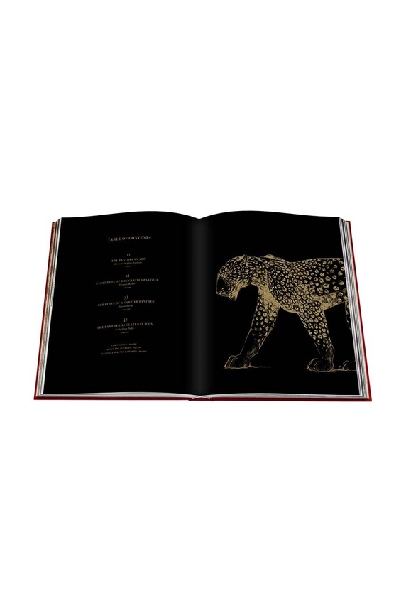 Knížka Assouline Cartier Panthere by Vivienne Becker, English 9781614284284 vícebarevná