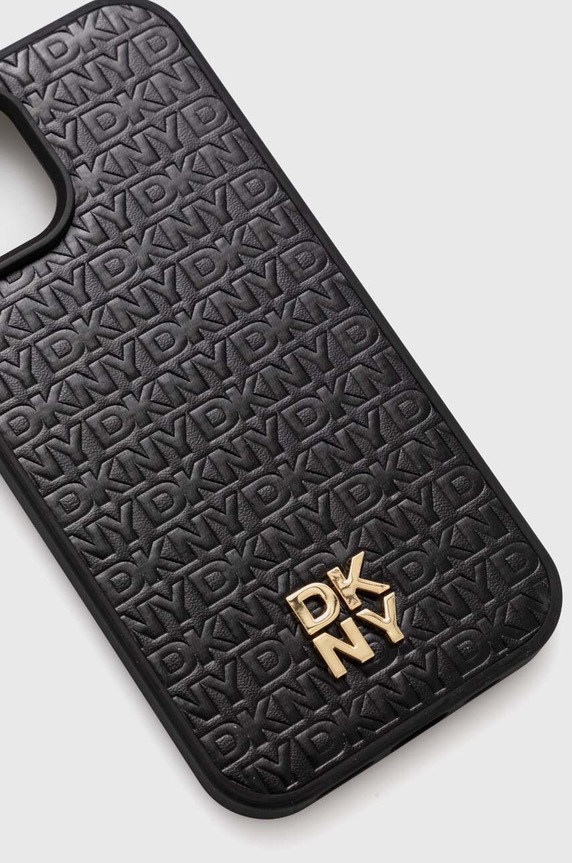 Etui za telefon Dkny iPhone 15 / 14 / 13 6.1 DKHMP15SPSHRPSK crna AA00