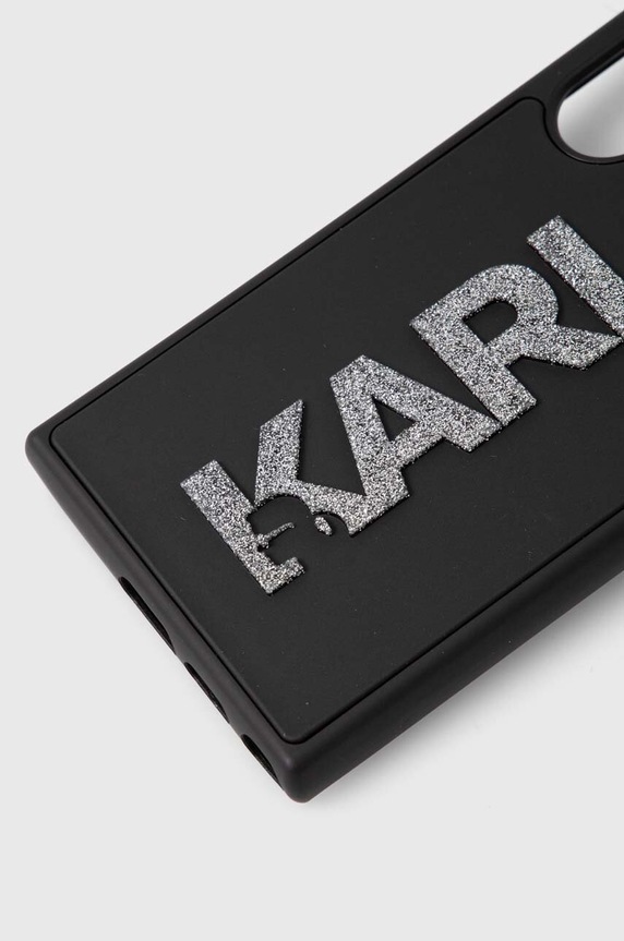 Puzdro na mobil Karl Lagerfeld S24 Ultra S928 KLHCS24L3DMBKCK čierna AA00