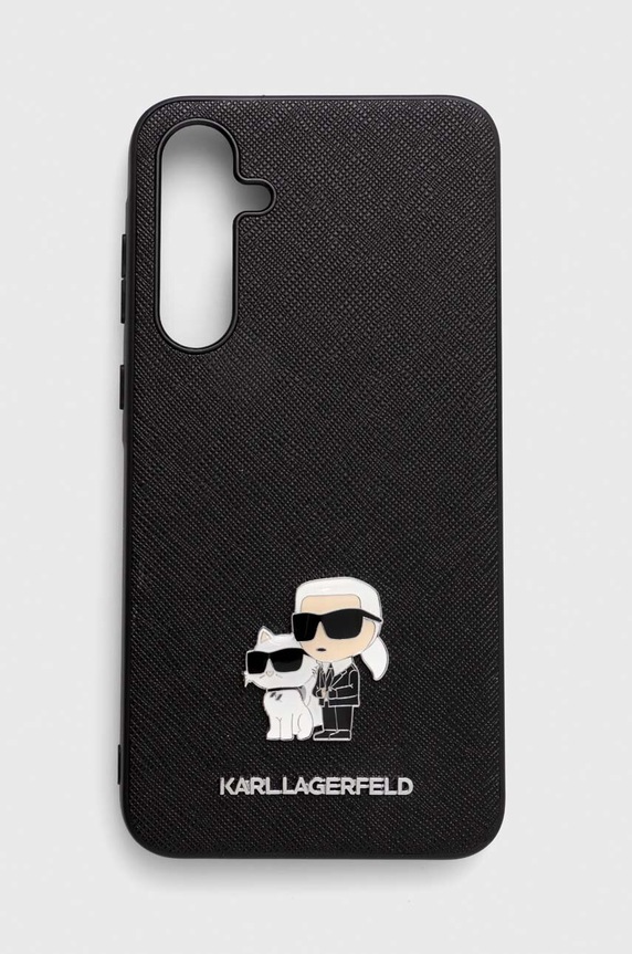 Karl Lagerfeld etui na telefon A55 na telefon czarny KLHCSA55SAKCNPK