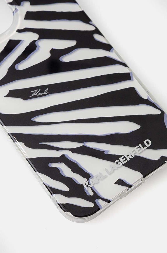 Doplňky Obal na telefon Karl Lagerfeld iPhone 15 Pro Max 6.7 KLHCP15XHZBPKCCK černá