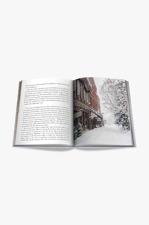 Assouline książka Aspen Style, English 9781614286226 niebieski