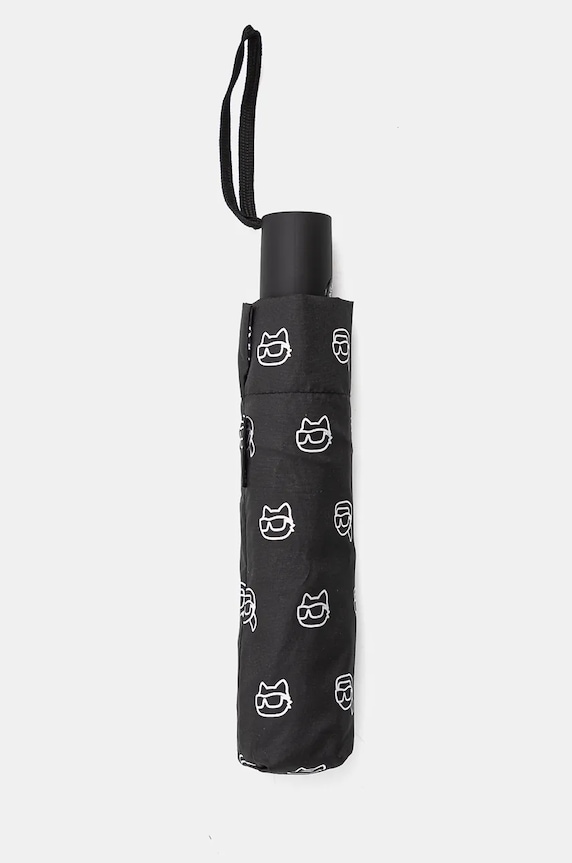 Karl Lagerfeld umbrela 246W3898 negru AA00