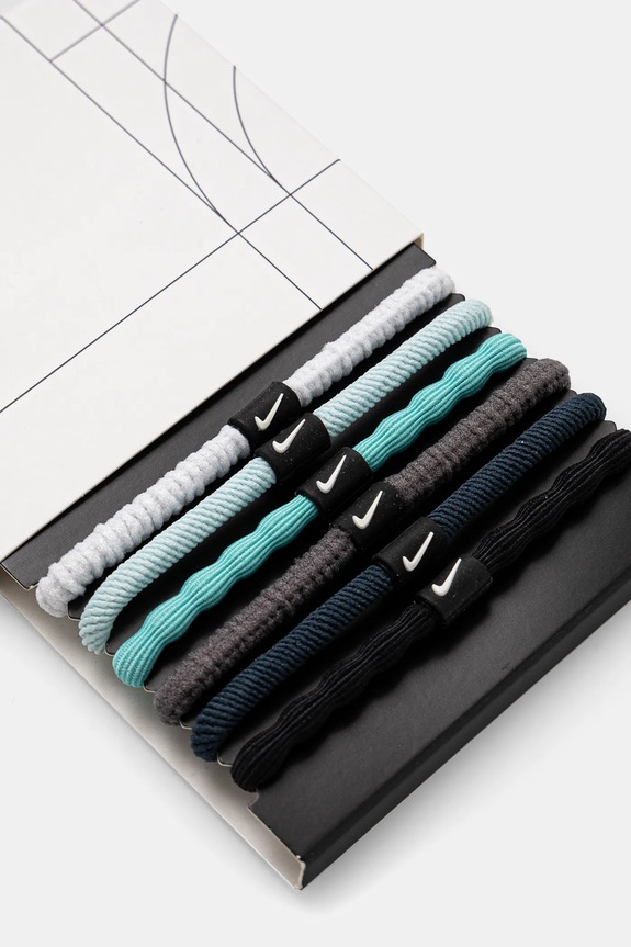 Vlasové gumičky Nike 6-pack N.100.9194.113.OS černá AA00