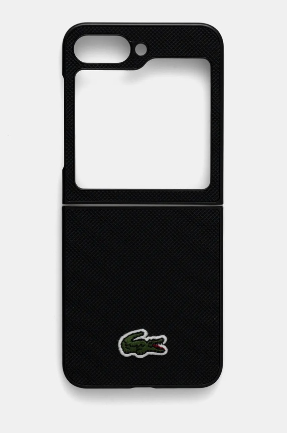 Θήκη κινητού Lacoste Z Flip6 F741 για τηλέφωνο μαύρο LCHCZF6PVCK