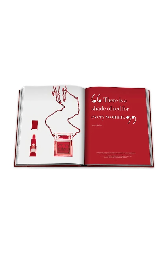 Assouline book Valentino Rosso by Charlie Porter, English multicolor 9781649801807
