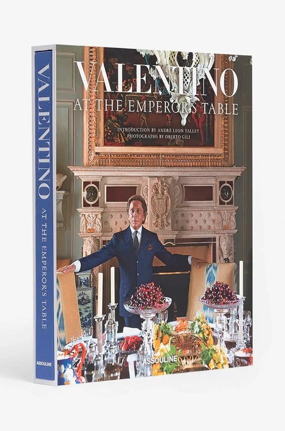 Assouline book Valentino: At the Emperor's Table by Valentino Garavani, English 9781614282938 multicolor AA00