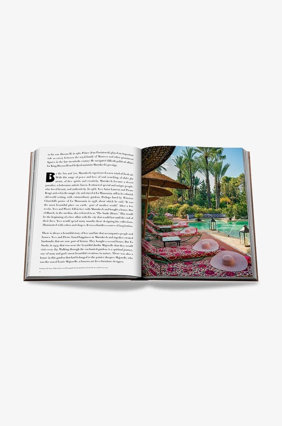 Assouline książka Marrakech Flair by Marisa Berenson, English multicolor 9781614289616