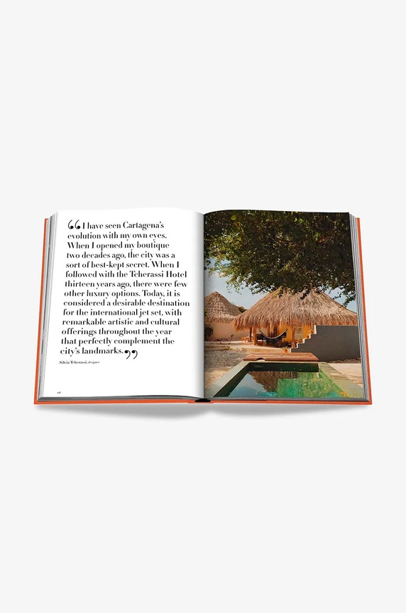 Assouline book Cartagena Grace by Lauren Santo Domingo and Johanna Ortiz, English 9781649801210 multicolor