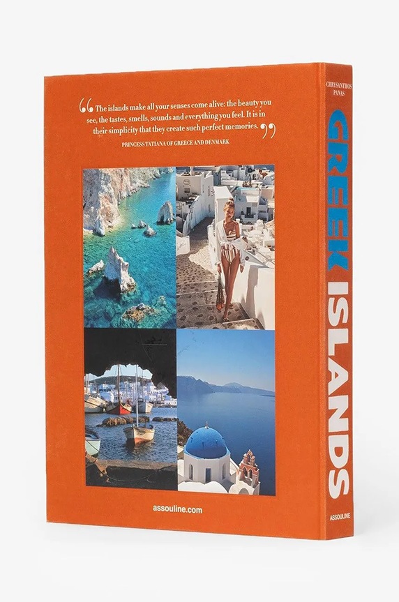 Decor Kniha Assouline Greek Islands by Chrysanthos Panas, English 9781649800398 viacfarebná