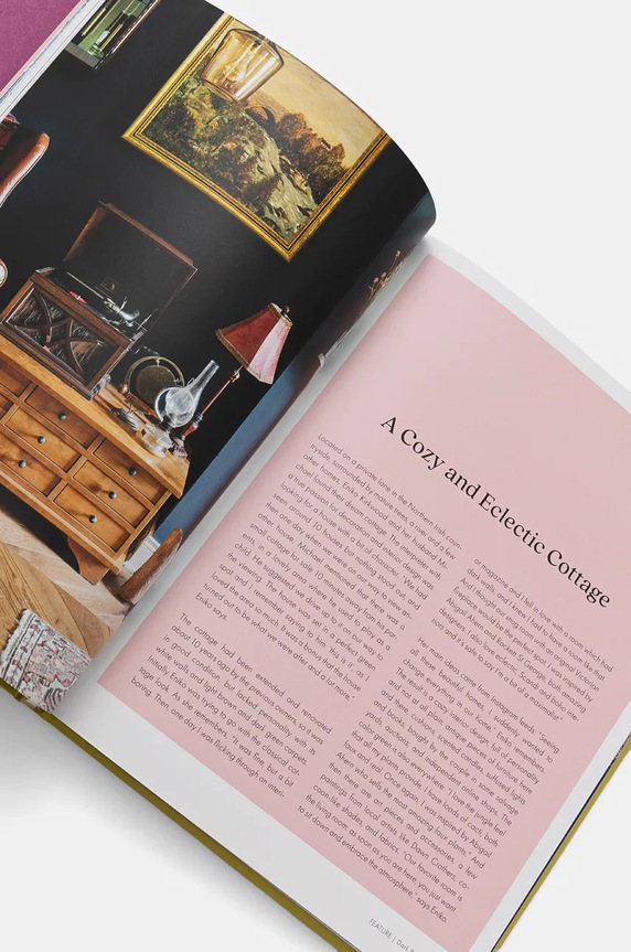 home & lifestyle książka Boho Style by Claire Bingham, English żółty 9783961715008