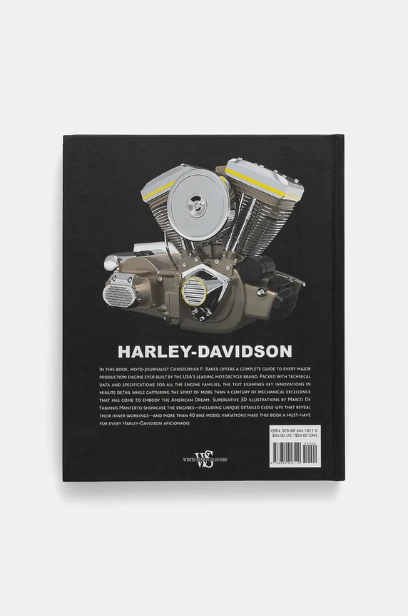 Lifestyle home & lifestyle książka Harley-Davidson by Christopher P. Baker, English 9788854418110 czarny
