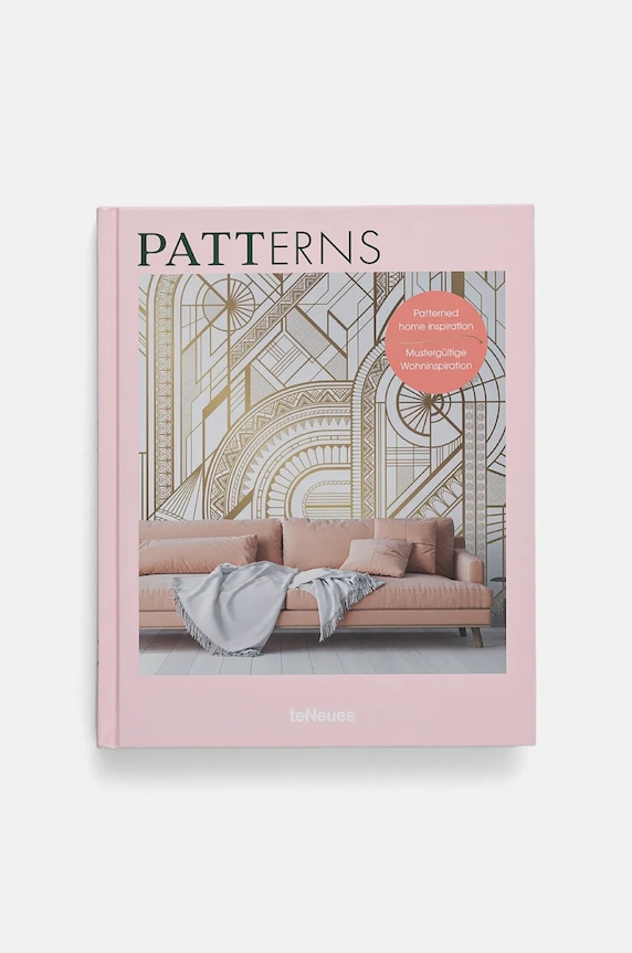Kniha home & lifestyle Patterns by Claire Bingham, English ružová 9783961714292