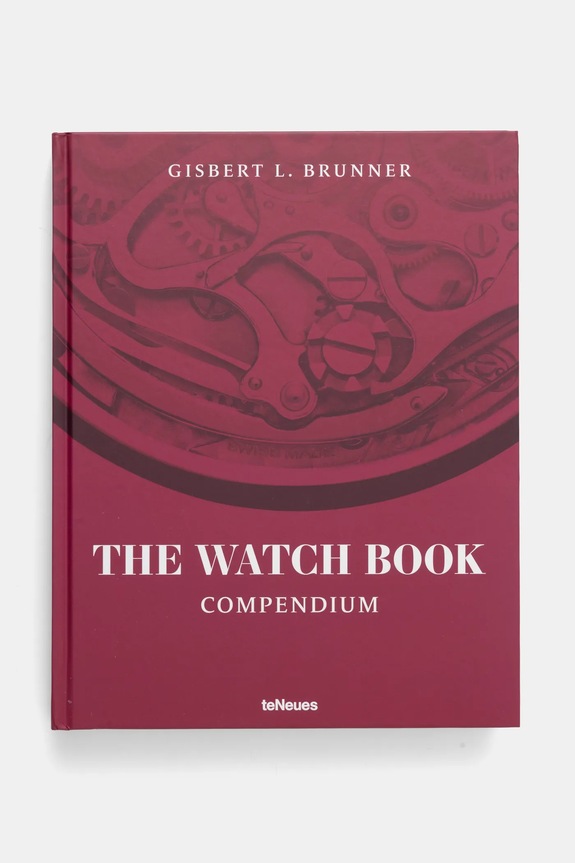home & lifestyle carte The Watch Book. Compendium by Gisbert Brunner, English burgundia 9783961715022