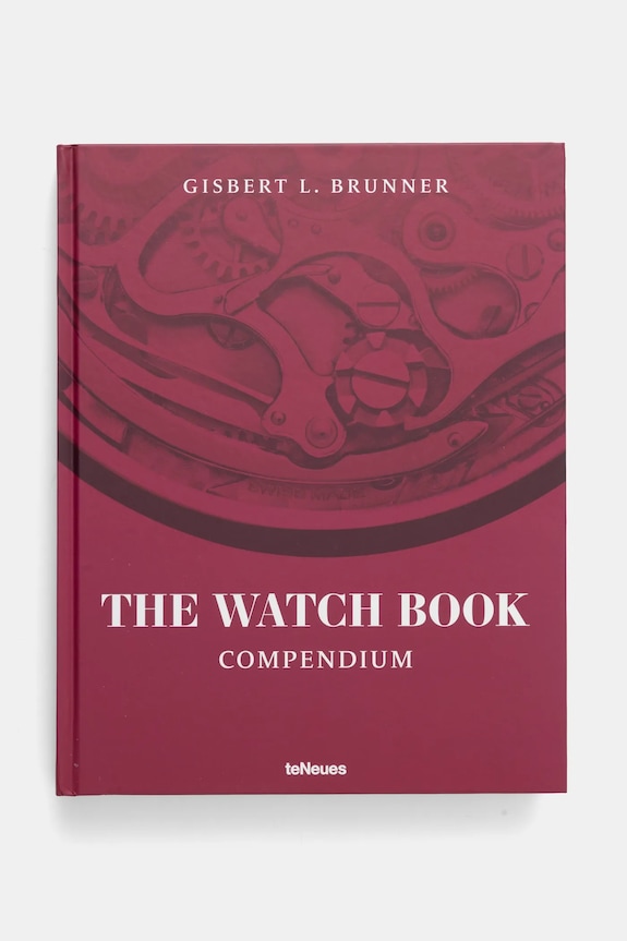 home & lifestyle carte The Watch Book. Compendium by Gisbert Brunner, English burgundia 9783961715022