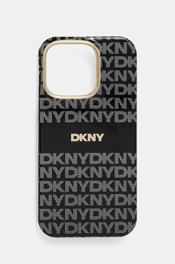 Etui za telefon Dkny iPhone 16 Pro 6.3 za telefon crna DKHMP16LHRHSEK