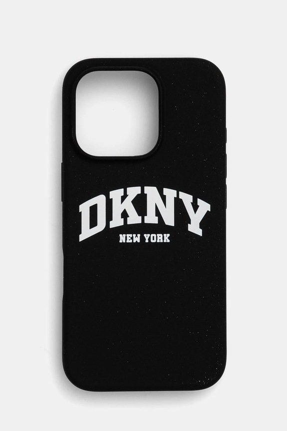 Etui za telefon Dkny iPhone 16 Pro 6.3 za telefon crna DKHMP16LSNYACH