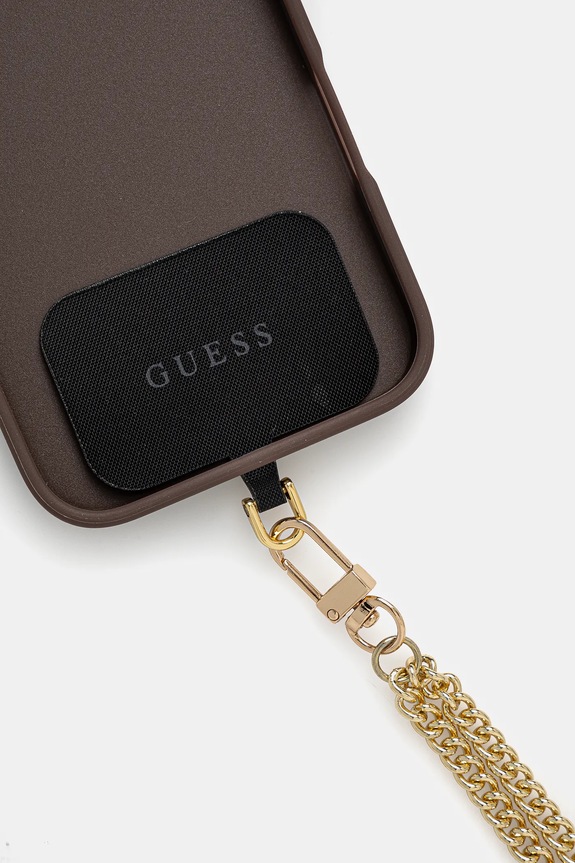 Dodaci Etui za telefon Guess iPhone 16 Pro Max 6.9 GUHCP16XP4TDSCPW smeđa