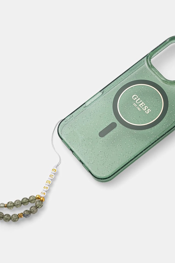 Dodaci Etui za telefon Guess iPhone 16 Pro Max 6.9 GUHMP16XHGCRELSA zelena