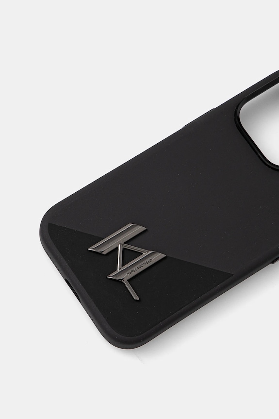 Karl Lagerfeld etui na telefon iPhone 16 Pro 6.3 KLHMP16LSCMKMPCK czarny AA00