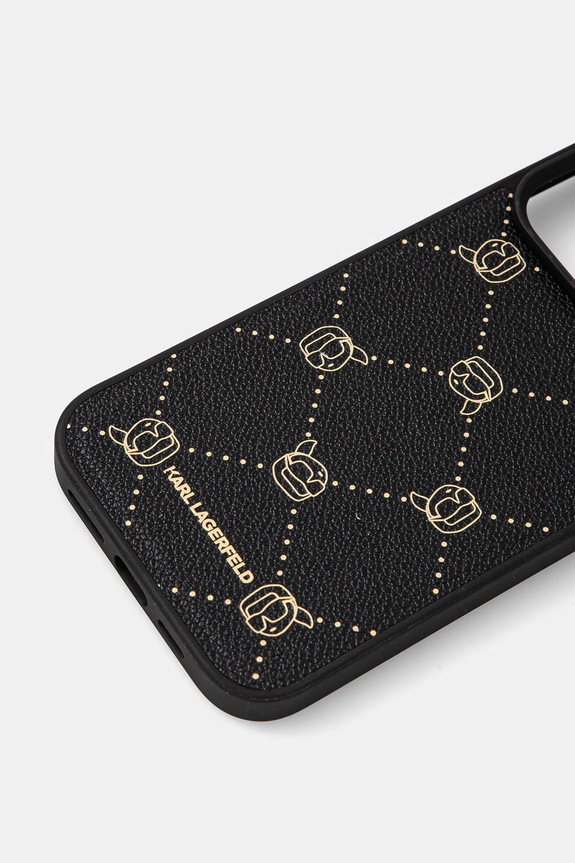 Karl Lagerfeld etui na telefon iPhone 16 Pro Max 6.9 KLHMP16XPGKHPHK czarny AA00