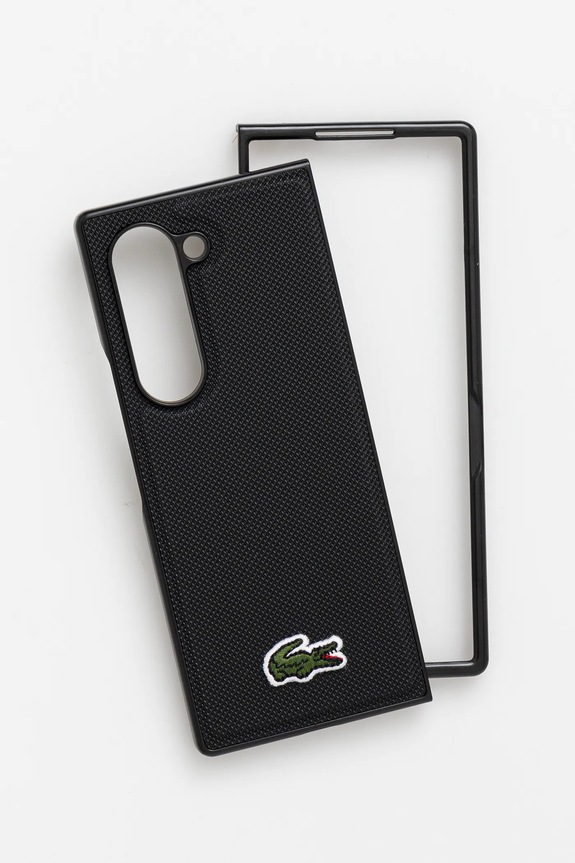 Puzdro na mobil Lacoste Z Fold6 F956 na mobil čierna LCHMZFD6PVCK