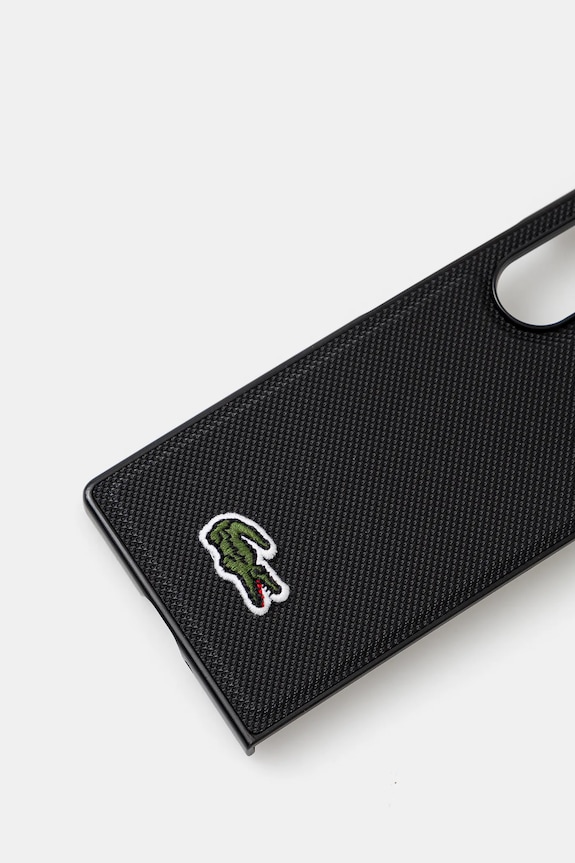 Puzdro na mobil Lacoste Z Fold6 F956 LCHMZFD6PVCK čierna AA00