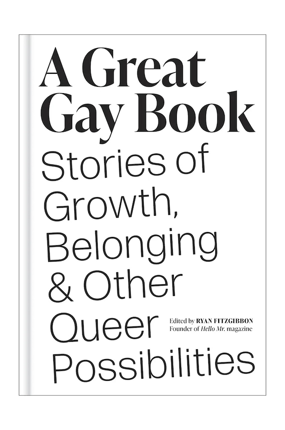 home & lifestyle könyv A Great Gay Book by Ryan Fitzgibbon, English fehér AB1359