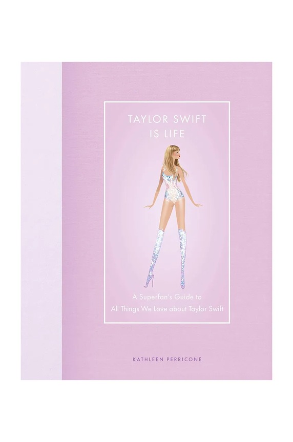 home & lifestyle libro Taylor Swift is Life by Kathleen Perricone, English rosa QU1200