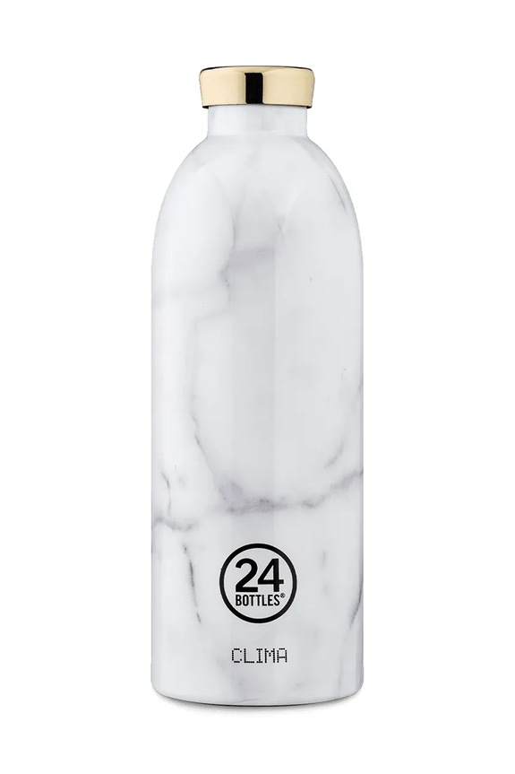 Termo fľaša 24bottles Clima Bottle 850 ml Carrara biela Clima.850.Carrara