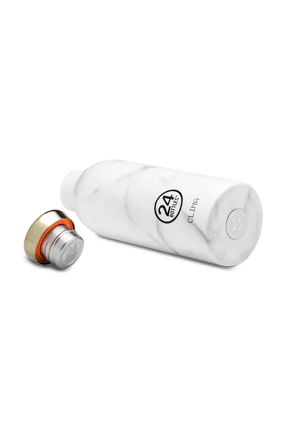 Termo fľaša 24bottles Clima Bottle 850 ml Carrara biela Clima.850.Carrara