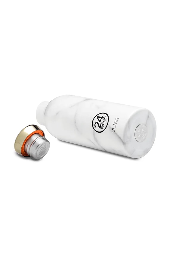 Termo fľaša 24bottles Clima Bottle 850 ml Carrara biela Clima.850.Carrara