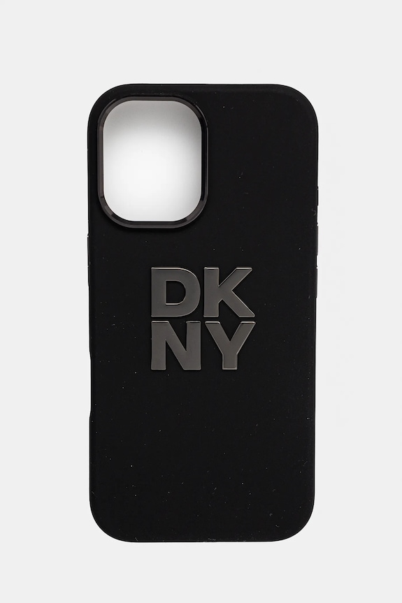 Dkny etui pentru telefon iPhone 16 6.1 pentru telefon negru DKHCP16SSMCBSK
