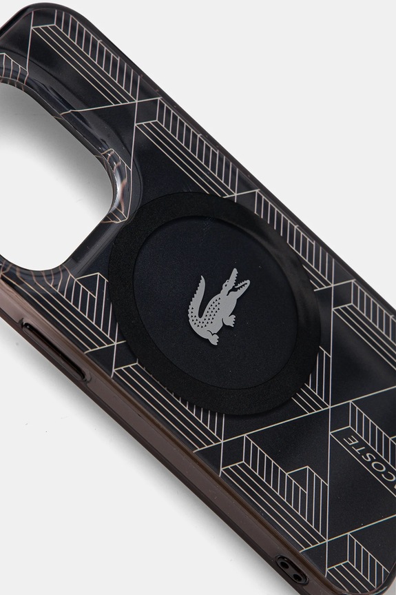 Θήκη κινητού Lacoste iPhone 15 Pro 6.1 LCHMP15LUBSK μαύρο AA00